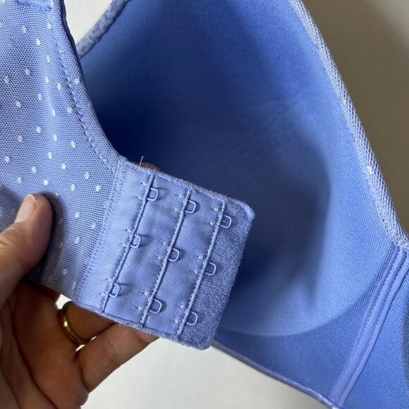 Wacoal NWOT Periwinkle Blue Back Appeal Wire-Free Bra #856303 Size 40D - Picture 8 of 9
